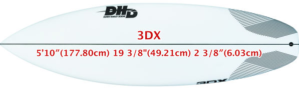 DHD-3DX-2018_deck | 新品・中古サーフボード販売のボード屋